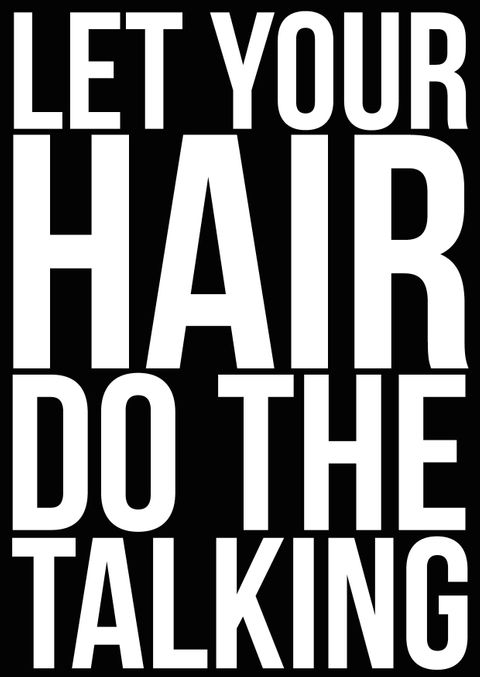 letyourhairdothetalkingpostkarte